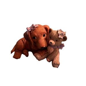 Hamilton Coll "Pretty In Purple Dachshund Coll "  Always By Your Side